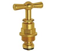 SOMATHERM PER VOI - testa gambo con M20 / 27 - spazzolato Ottone