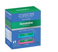 Somatoline Integratori Body Advanced Drena Giorno Slim Notte - Stick in Polvere 1 x 28pz - Integratore Corpo e Detox