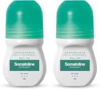 Somatoline SkinExpert Deodorante Roll-On - Pelli Sensibili 0% Alcol 50 ml (Confezione da 2)