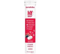 Somatoline SkinExpert Hydrop Frutti Rossi 20 Compresse Integratore Vitamine e Minerali per Recupero Energia
