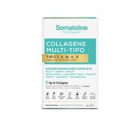 Somatoline - Collagene Multi Tipo I,II,III,V,X Integratore Azione Benessere Completa Confezione 40 Compresse