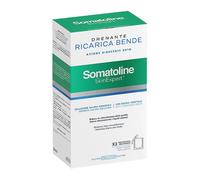 Somatoline SkinExpert, Ricarica Bende Azione Riducente Urto, Trattamento gambe Drenante, con Escina Vegetale, 3 trattamenti
