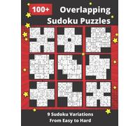 Somatomint 100+ Overlapping Sudoku Puzzles (Tascabile) Overlapping Sudoku