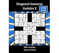 Somatomint Diagonal Samurai Sudoku X (Tascabile) Overlapping Sudoku