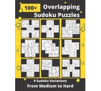 Somatomint Overlapping Sudoku Puzzles Medium to Hard (Tascabile)