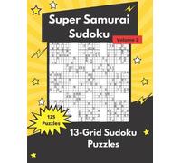 Somatomint Super Samurai Sudoku Volume 2 (Tascabile) Super Samurai Sudoku