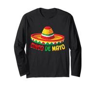 Sombrero Messicano Cinco De Mayo per Bambini Brick Builder Fiesta Maglia a Manica
