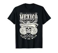 Sombrero Teschio Messicano Maglietta