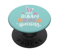 Some Bunny is Eggspecting Baby Shower Announcement Easter PopSockets PopGrip Adesivo