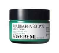 SOME BY MI AHA BHA PHA 30 Days Miracle Cream - 60ml - Crema viso esfoliante delicata con acido salicilico e centella - Lenitiva e purificante per uso quotidiano - Cura coreana