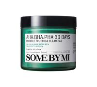 SOME BY MI AHA BHA PHA 30 Days Miracle Truecica Clear Pad - 70 dischetti da 4,22 Oz - Tonico viso esfoliante delicato coreano per pelli sensibili