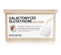 Some By Mi Galactomyces Glutathione Daily Mask Pack maschera viso illuminante in tessuto confezione grande 30 pz