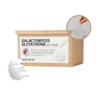 Some By Mi Galactomyces Glutathione Daily Mask Pack maschera viso illuminante in tessuto confezione grande 30 pz