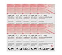 SOME BY MI - Real Snail Skin Barrier Care Mask - 10pezzi