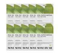 SOME BY MI - Real Super Matcha Pore Care Mask - 10pezzi