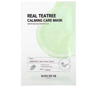 Some By Mi Clinical Solution Teatree Calming Care Mask maschera lenitiva in tessuto per pelli problematiche, acne 20 g