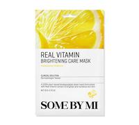 SOME BY MI Real Vitamina Brightening Care Mask - Confezione da 10 - Made of Vitamine for Dull Look Skin - Maschera Daily Vegan Korean Sheet Mask for Skin Brightening and Moistuizing - Korean Skin Care