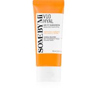 SOME BY MI Crema solare V10 Hyal Air Fit - 1,69 Oz, 50 ml - Crema solare coreana SPF 50 con ampio spettro OTC per protezione UVA e UVB - Nessuna dominante bianca