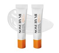 SOME BY MI V10 Hyal Lip Sun Protector Clear - Confezione da 2, 13g - Balsamo labbra colorato coreano SPF 15 per labbra secche e sensibili - Idratante con acido ialuronico e vitamina E - Cura coreana