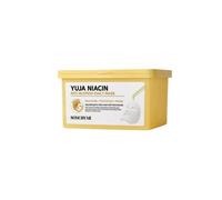 Some By Mi Yuja Niacin Anti Blemish Daily Mask maschera viso illuminante in tessuto per unificare il tono della pelle confezione grande 30 pz