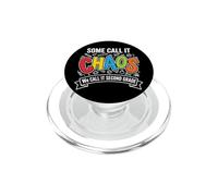 Some Call It Chaos We Call It Second Grade PopSockets PopGrip per MagSafe