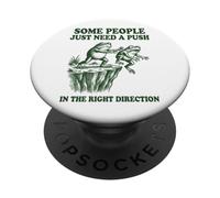 Some People Just Need A Push In The Right Direction Cattivo PopSockets PopGrip Adesivo
