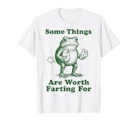 Some Things Are Worth Farting for Frog Maglietta