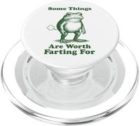 Some Things Are Worth Farting For Frog PopSockets PopGrip per MagSafe
