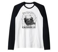 Some Things Better Left Unsaid Introverso Sarcastico Citazione Maglia con Maniche Raglan