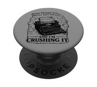 Some Things Better Left Unsaid Introverso Sarcastico Citazione PopSockets PopGrip Adesivo