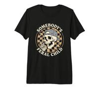 Somebody's Feral Child, Divertente per Bambini Maglietta Premium