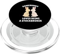 Somebunny ama essere un agente di cambio Carino Pasqua Bunny Job PopSockets PopGrip per MagSafe