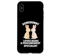 Somebunny ama essere un coniglietto pasquale specialista in appalti Custodia per iPhone XS Max