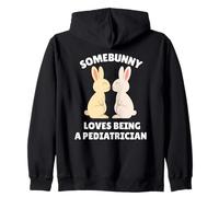 Somebunny AMA Essere Un pediatra Carino Pasquale Bunny Job Felpa con Cappuccio