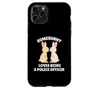 Somebunny ama essere un poliziotto carino coniglietto pasquale Custodia per iPhone 11 Pro