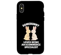 Somebunny ama essere uno specialista di e-commerce Easter Bunny Custodia per iPhone X/XS
