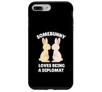 Somebunny Loves Being a Diplomat - Coniglietto pasquale Custodia per iPhone 7 Plus/8 Plus