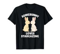 Somebunny Loves - Coniglietto Pasquale per osservare Le Stelle Maglietta