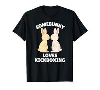 Somebunny Loves Kickboxing - Simpatico Coniglietto Pasquale Kickboxer, Idea Regalo Maglietta