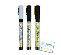 Someie GSI Creos Gundam Marker EX - Set di 3 pennarelli XGMS100 e Sticky Note XGM100, XGM07, XGM08, per modelli in plastica