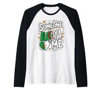 Someone in Algeria Loves Me Long Distance Maglia con Maniche Raglan