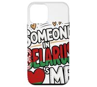 Someone In Belarus Loves Me Heart Flag Love Custodia per iPhone 12 mini