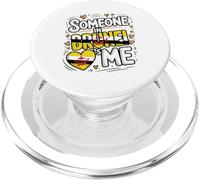 Someone In Brunei Loves Me Long Distance Love PopSockets PopGrip per MagSafe