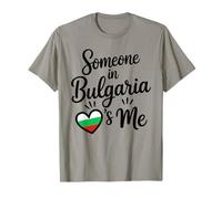 Someone in Bulgaria Loves Me Heart Bulgaria Maglietta