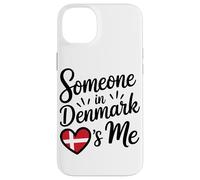 Someone In Denmark Loves Me Long Distance Love Custodia per iPhone 14 Plus