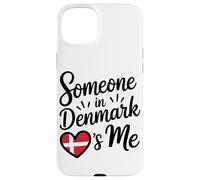 Someone In Denmark Loves Me Long Distance Love Custodia per iPhone 15 Plus
