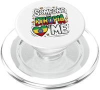Someone In Ethiopia Loves Me Africa Flag Heart PopSockets PopGrip per MagSafe