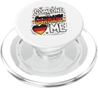 Someone In Germany Loves Me Heart Flag Romantic PopSockets PopGrip per MagSafe