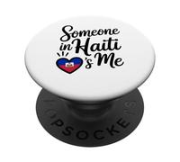 Someone In Haiti Loves Me Haitian PopSockets PopGrip Adesivo