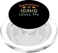 Someone In Idaho Loves Me Retro USA Stato US PopSockets PopGrip per MagSafe